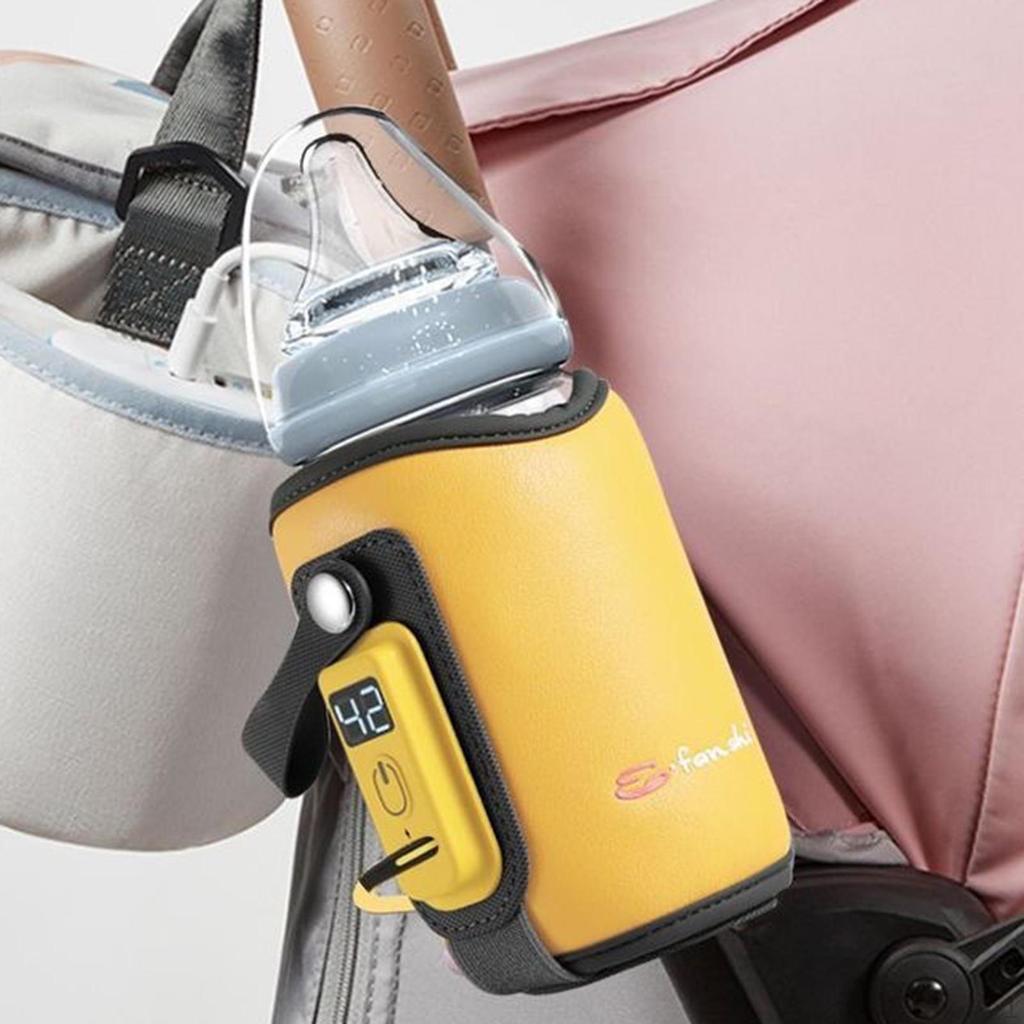 Bottle Warmer Baby Nursing Heater, Support Digital Display Heating Milk Warmer,