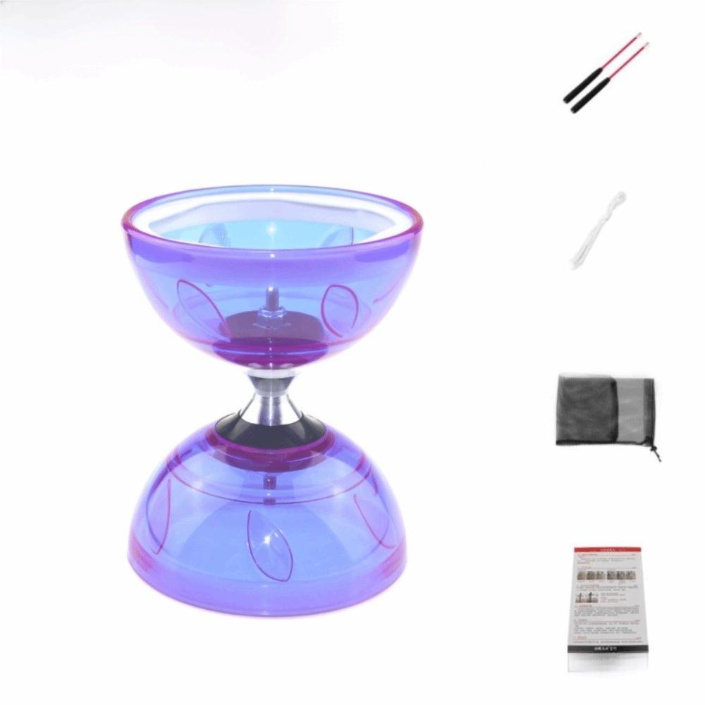 Кожаный китайский йо-йо диаболо набор форма чаши игрушка диаболо китайское диаболо развлекательные принадлежности