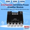 ZK-MT21 2.1Channel Bluetooth Amplifier Board 50Wx2+100W HiFi Subwoofer Stereo Amplifier Board C15H/C50L/C100L AMP Board AUX Inpu