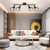 4-head Chandelier E14 Socket Track Light Dining Room LED Ceiling Pendant Lamp for Living Room Kitchen Hallway Spot Led Lighting