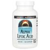Source Naturals, Альфа-липоевая кислота, 300 мг, 120 капсул