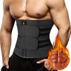 Men Shaper Waist Trainer Cincher Fitness Waist Trimmer Belt Weight Loss Slimming Body Corset Sauna Sweat Girdle Workout Fat Burner Modeling Strap