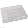Storage Box - - 7 Compartments - Crystal Plastic - Rigid - Transparent