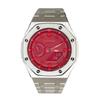 Мужские часы Red Series GA-2100-4A с жидкокристаллическим и аналоговым двойным дисплеем(Watch3--)