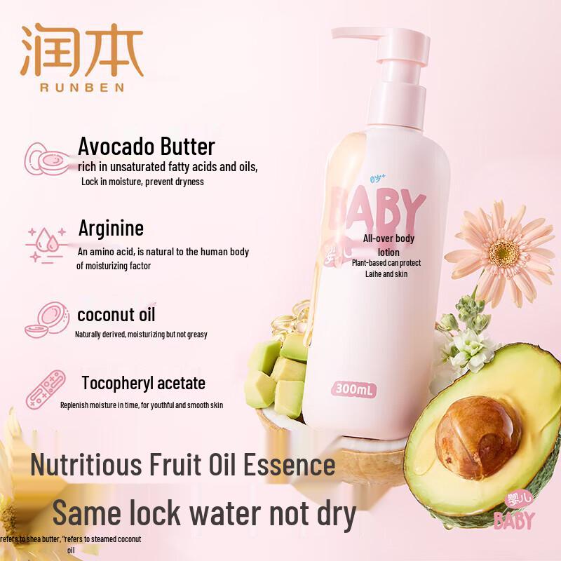 RUNBEN Baby & Kids Hydrating Body Lotion
