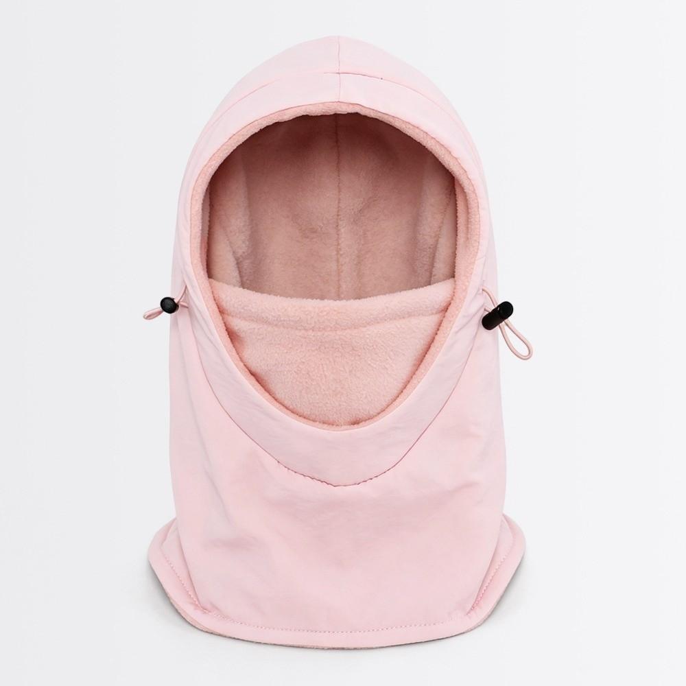 Windproof Winter Balaclava Hat Adjustable Drawstring One-piece Hat Scarf Soft Ear Protection Cap