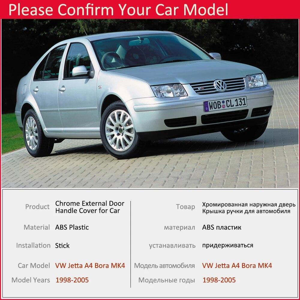Для Volkswagen VW Jetta A4 Bora MK4 1998 ~ 2005 Хромированная дверная ручка, накладка, автомобильная крышка, аксессуары 1999 2000 2001 2002 2003