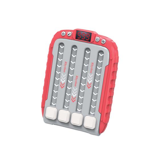 Игровая консоль Quick Push Rhythm для тренировки скорости реакции для детей и взрослых, портативная обучающая игровая машина со светящимся треком, игрушка