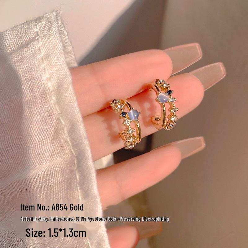 Elegant Imitation Pearl Stud Earrings – Luxury, Versatile Style for Women