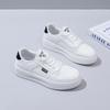 2025 весна маленькие белые туфли новая корейская версия ins женские студенческие туфли для увеличения роста на платформе спортивные туфли для доски повседневная обувь женская 8620