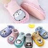 Creative Autumn Baby Cartoon Soft Breathable Cotton Floor Shoes Anti-Slip Toddler Socks Warm Socks