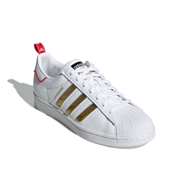 adidas Originals Superstar Cny Унисекс Кроссовки Белый Платиновый GX7914