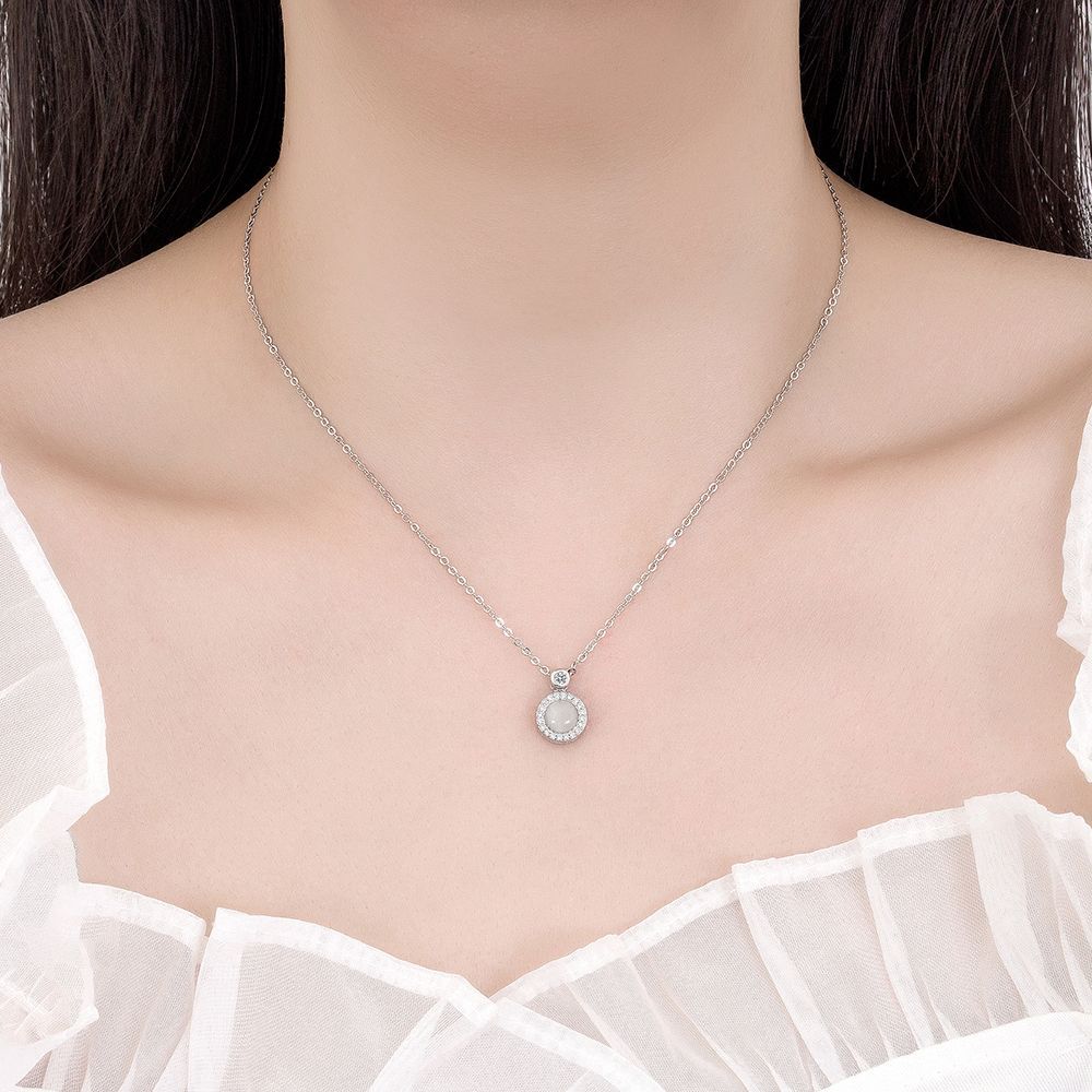 Новое ювелирное ожерелье с подвеской в ​​виде кошачьего глаза