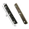 Door Cabinet Long Hinge Flat Long Iron Hinge Furniture Decoration Hardware 65mm Narrow Side Antique Vintage Bronze Hinge