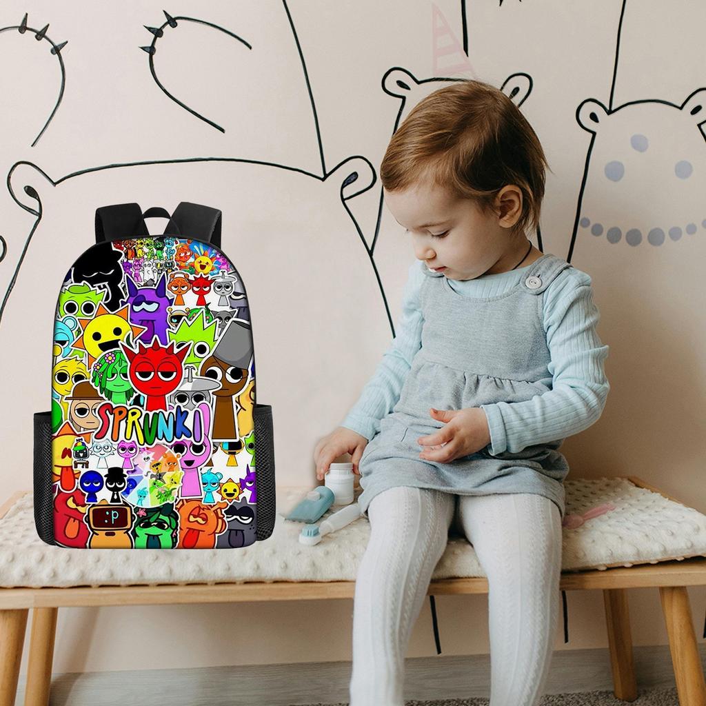 Комплект из 3 предметов, рюкзак, пенал, сумка-мессенджер, игровой рюкзак