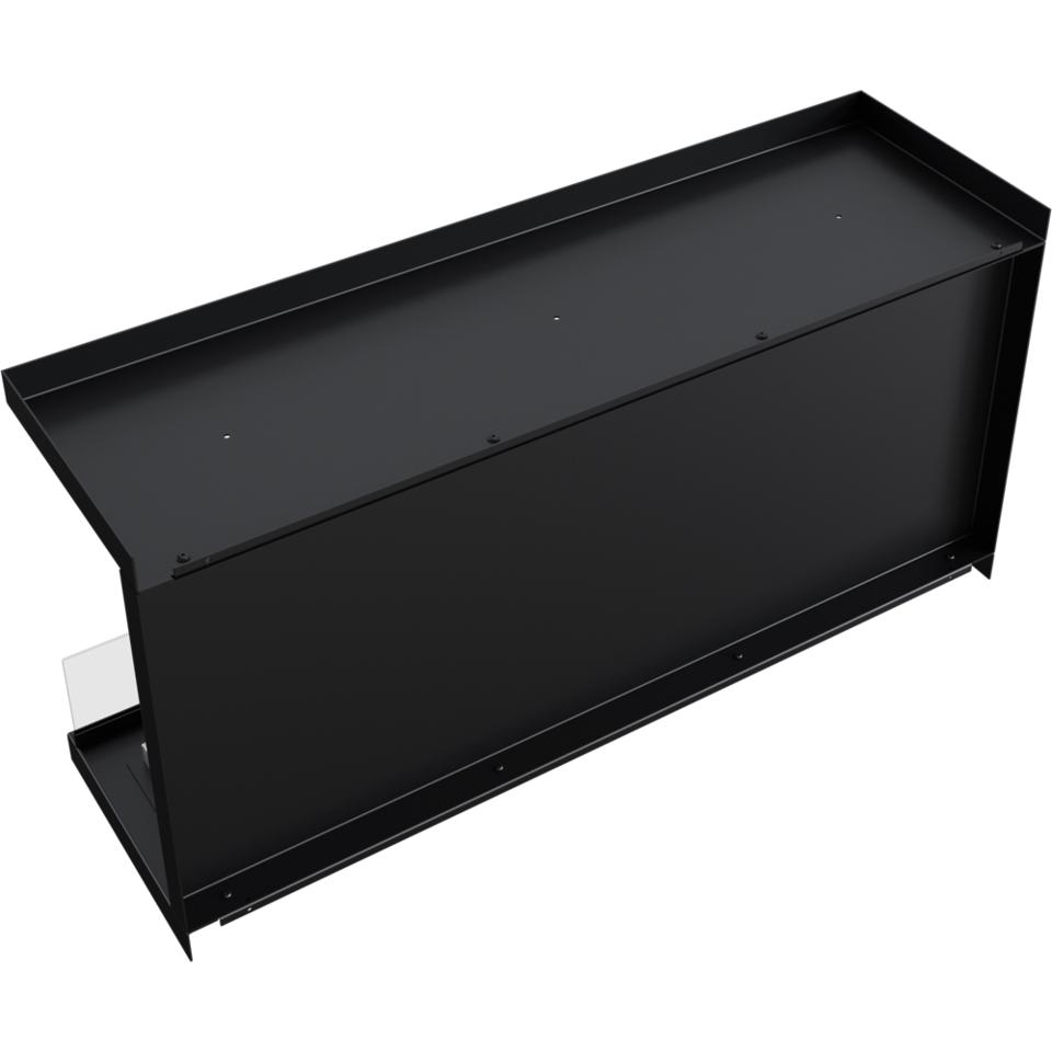 Настенный камин на биоэтаноле X-RAY TÜV с набором декоративных камней