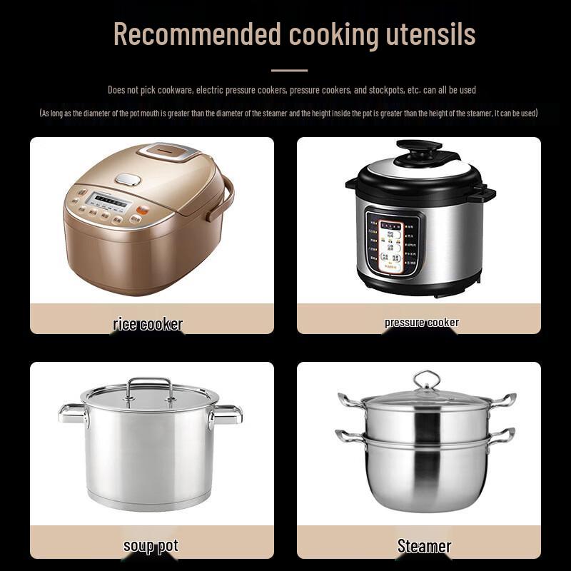 304 Stainless Steel Rice Cooker Steamer Basket