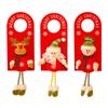 Christmas Door Knob Hanger Decorative Door Handle Hanging Decors Festival Pendant for Drawers and Cabinets