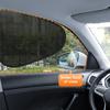 Универсальная статическая солнцезащитная шторка для бокового окна автомобиля, 4-слойная, для защиты от солнца, УФ-защита, пленка-солнцезащитный козырек