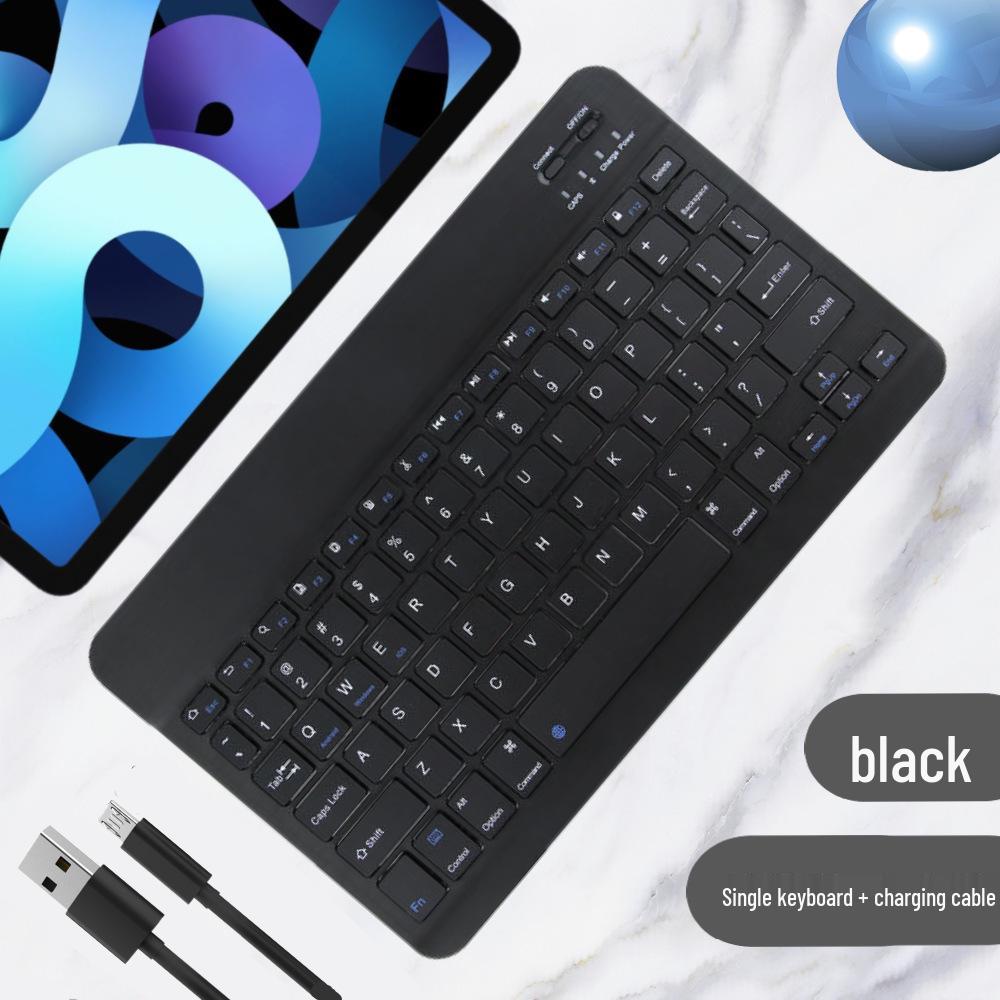 Универсальная беспроводная Bluetooth-клавиатура с сенсорной панелью для iPad, планшетов и телефонов