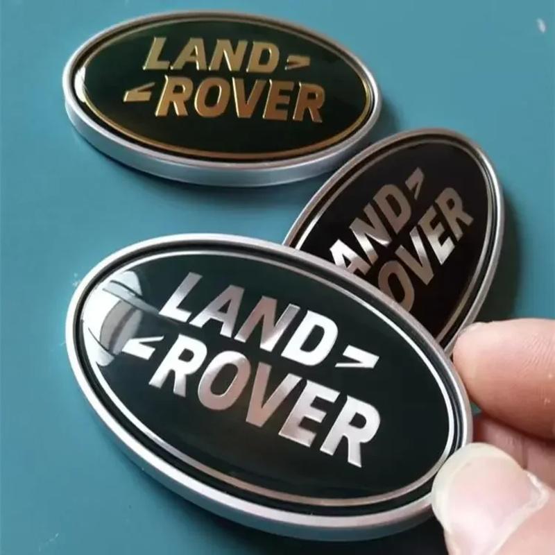 1Pcs Alloy Car Stickers Badge Accessories For Land Rover Range Rover Freelander Discovery Defender Evoque OVERFINCH SVR SV Velar el20