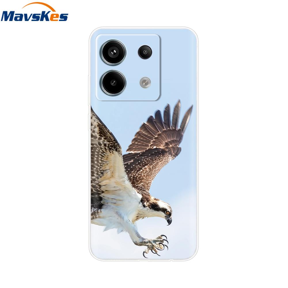 Для Redmi Note 13 Pro 4G 5G Чехлы Cover ТПУ Силиконовый Защитный Чехол Для Xiaomi Redmi Note13 13Pro Телефон Прозрачная Задняя Крышка Бампер