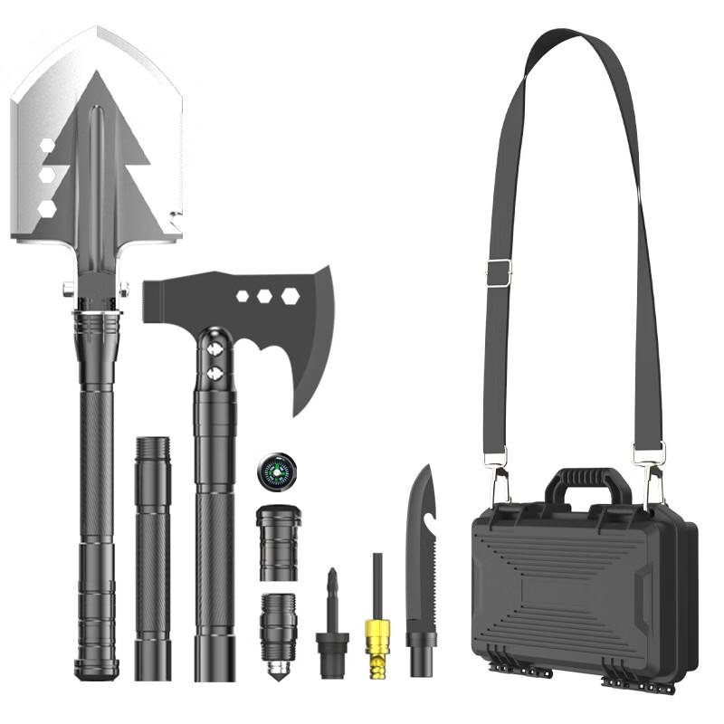 Tiejining Multi-function Engineer Shovel Axe Set