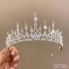 Birthday Rhinestone Crown Headband Princess Tiara Bride Wedding Crown Adult Headband Diamond Children