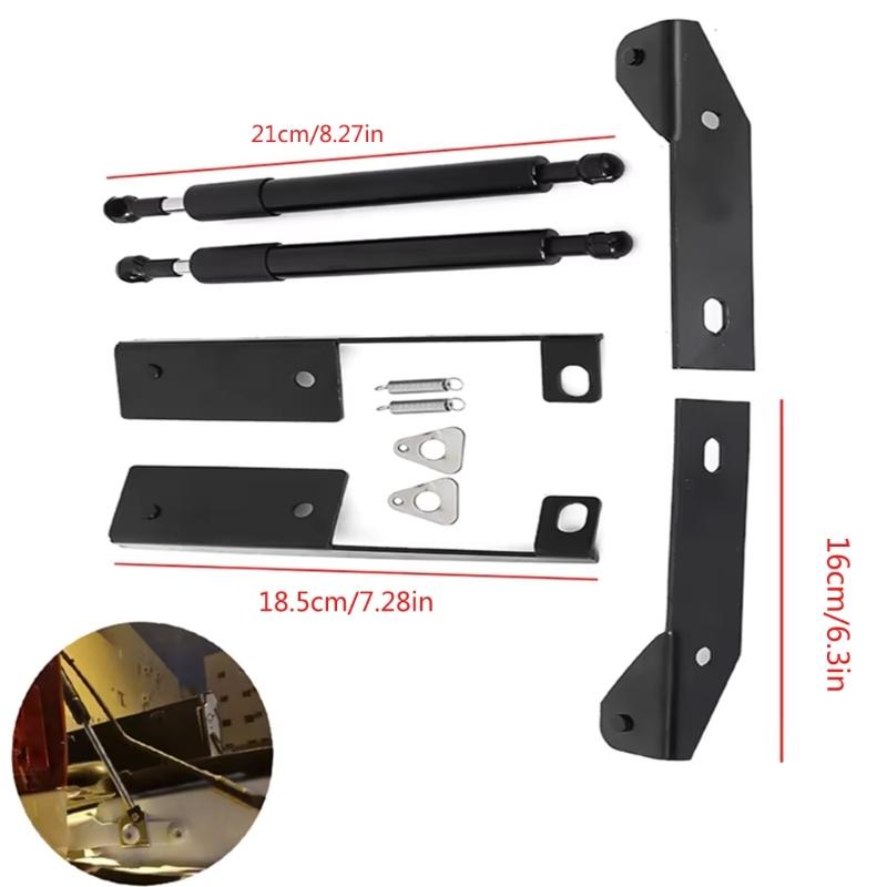 Гидравлический амортизатор крышки багажника для Nissan NP300 D23, опорная стойка задней двери, обеспечивающая прочную поддержку