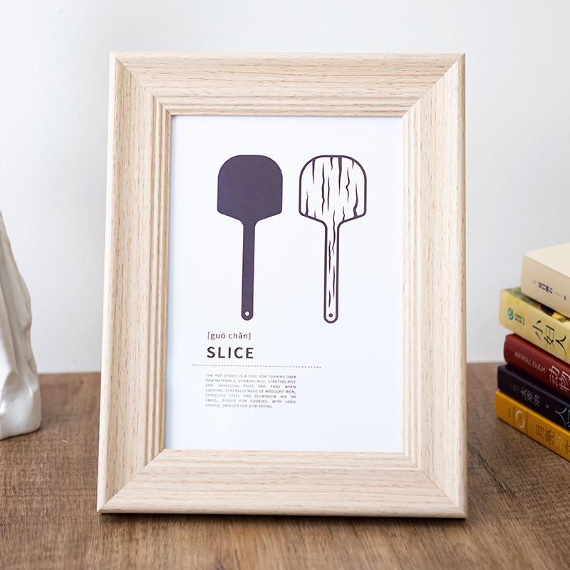 Премиальная фоторамка Детская выставочная фоторамка Платформа для экспозиции Персонализированный скандинавский домашний декор Памятный подарок