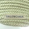 BALENCIAGA Shoulder Bag Ibiza Small Basket bag khaki Women 695612 Used