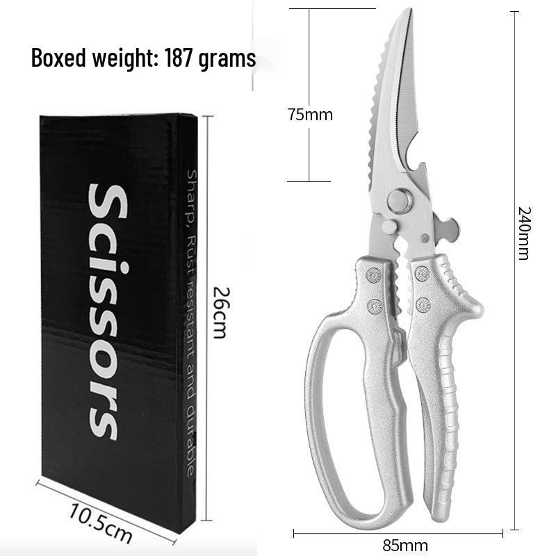 Многофункциональные кухонные ножницы из нержавеющей стали для курицы, рыбы и барбекю