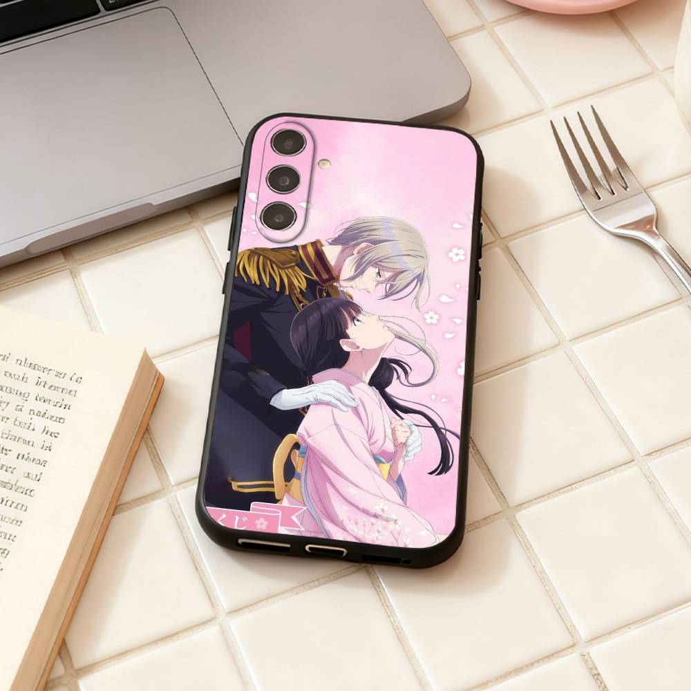 Чехол для телефона Аниме M-My Happy M-Marriage Для Samsung Galaxy A73,A72,A71,A70,A53,A52,A51,Другие Мягкий Черный Корпус
