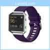 For Fitbit Blaze Silicone Watch Band With Stainless Steel Buckle For Fitness Tracking And Daily Wear
