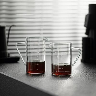 MHW-3BOMBER 360/500 мл Кофейный сервиз с ручкой Прозрачное стекло Ручной заварной кофейник для совместного использования чая Пива Кофе Инструмент для домашней кухни