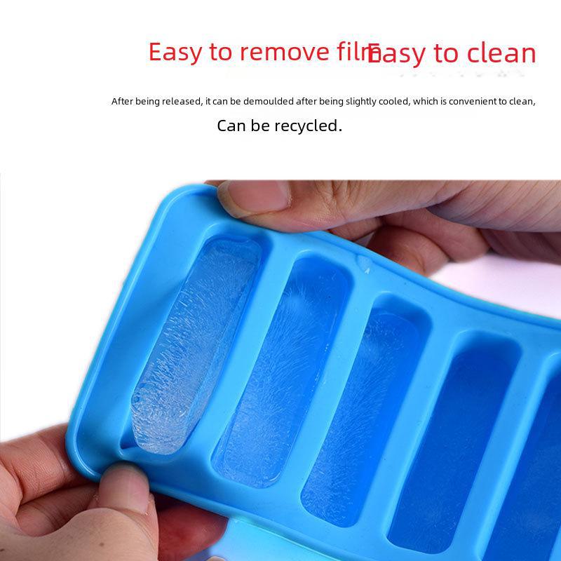 Силиконовая форма на 10 ячеек для выпечки кексов, маффинов, печенья и формочек для льда