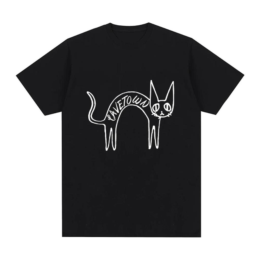 Смешные Классические Футболки Cavetown Модные Мужские_женские Футболки Хип-хоп Толстовка Летняя Футболка Хлопковая Футболка Винтажная Одежда