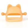 Baby Teething Stick, Cartoon Cat Anti-biting Hand-biting Fun Silicone Teething Stick Toy
