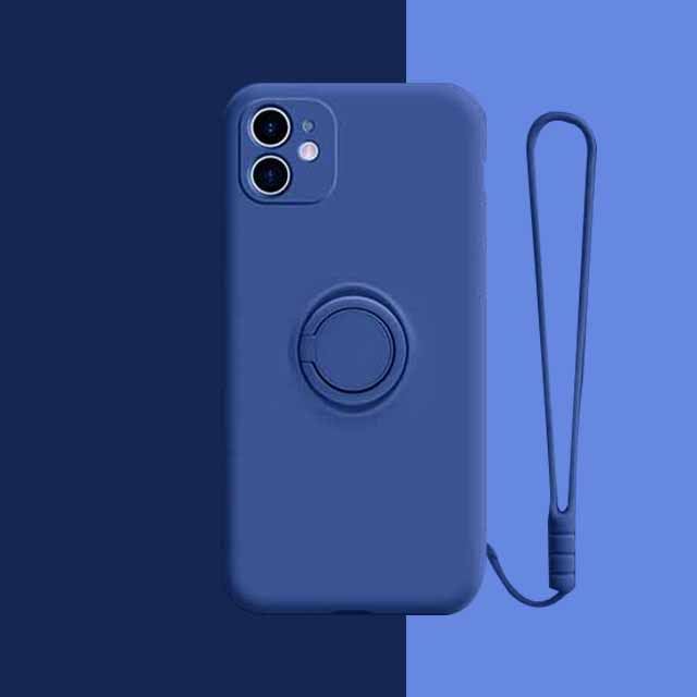 Funda For Xiaomi Redmi Note 13 12 Pro Plus 5G Ring Holder Kickstand Silicone Case Redmi Note 12S 11S 10S 9S 8T 9 10 11 Pro Cover
