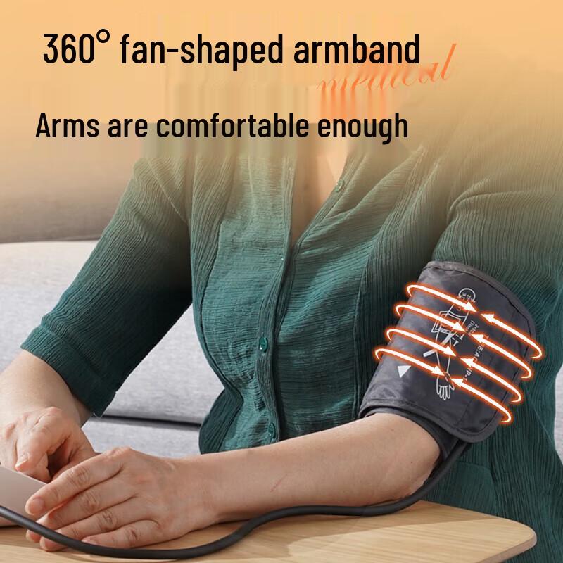 Перезаряжаемый тонометр на руку, штекер CN (адаптер в комплекте)