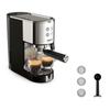 Krups XP444C10 Espresso Machine 15 Bar Stainless Steel/Black