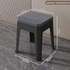 Yeya 46CM High Lidded Square Plastic Stool