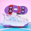 Children's Roller Skating Shoes Fashion Outdoor Sports Walking Shoes New LED Light Shoes Cute Kids Sneakers for Girl