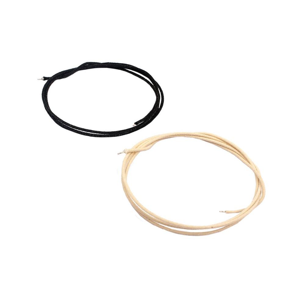 2pcs 3.3 Feet Length Cloth-Covered Guitar Wire 22 AWG Guitar Accessories  Guitar Restoration