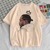 Kendrick Lamar Top Tees Teen Korean Clothes Aesthetic Harajuku  Trendy Streetwear Shirt Graphic 2000s Women Hip Hop Gothic