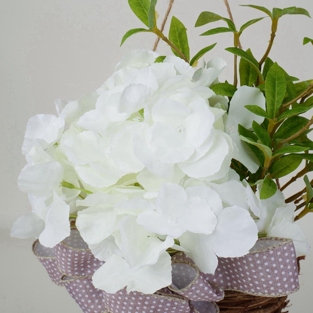 Домашний Открытый Крытый Фестиваль Окна Украшения Полевые Цветы Дверная Подвесная Корзина Венок Цветочный Подвесной Дверной Венок