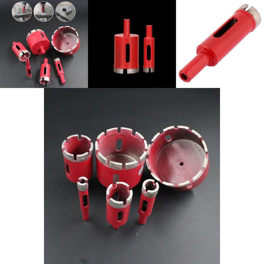 Алмазные буровые коронки, напаянные в вакууме, отличаются долговечностью**