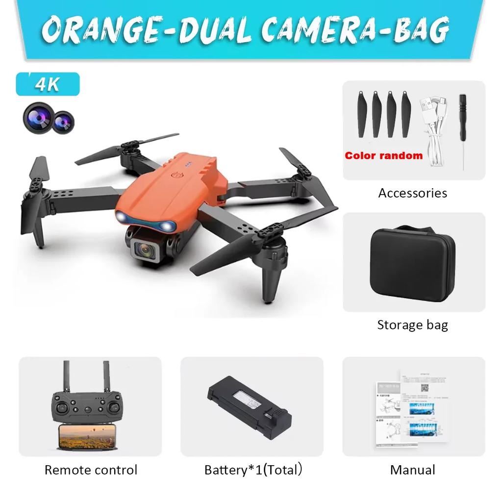 New E99Pro Drone HD Professional 8K drone Dual Camera WIFI fpv Aircraft Quadcopte Obstacle Avoidance Aerial Photography Drone