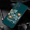 Чехол для телефона Samsung S26 S25 S24 S23 S22 Ultra S23 S22 S25 Plus S24 FE S26Edge Библейский стих Иисус Христианский Чехол