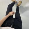Женские укороченные джинсы-клеш с высокой талией, стрейч, стройнящие, для весны/осени 2025